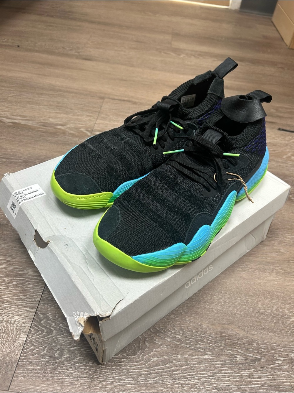 adidas Trae Young 2 Box - Light Gray and Gray